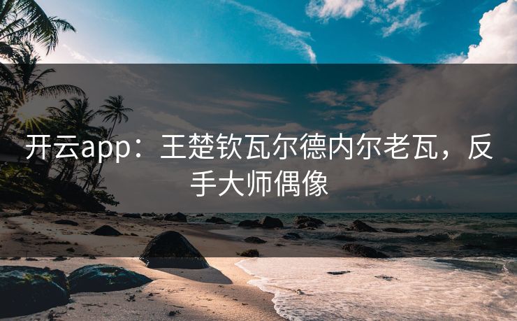 开云app:王楚钦瓦尔德内尔老瓦,反手大师偶像
